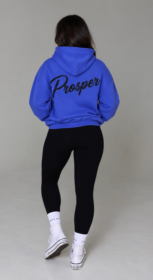 BUILT TO PROSPER HOODIE: SAPPHIRE