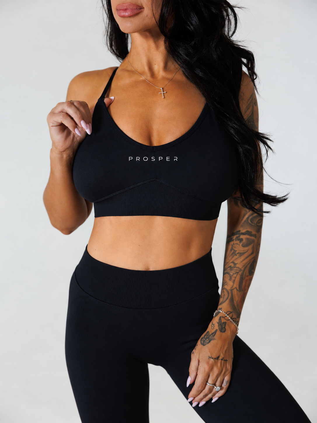 MANTRA BRA: BLACK
