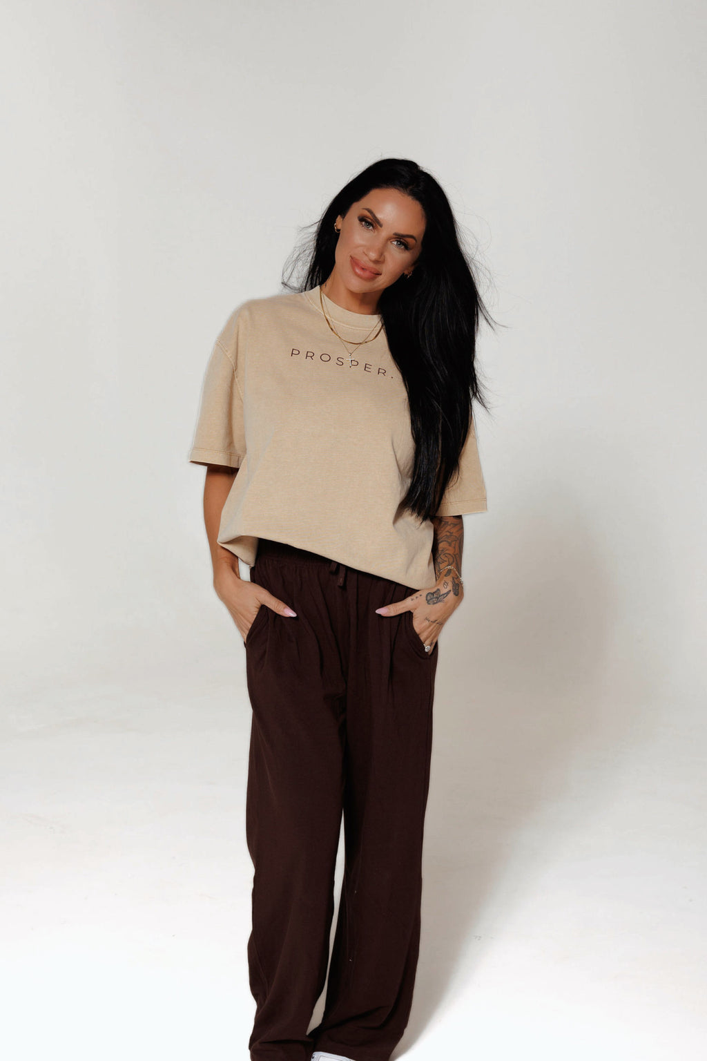 WE PROSPER TEE | PROVERBS: TAN