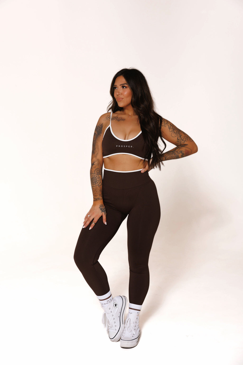 SAVVY BRA: BROWN
