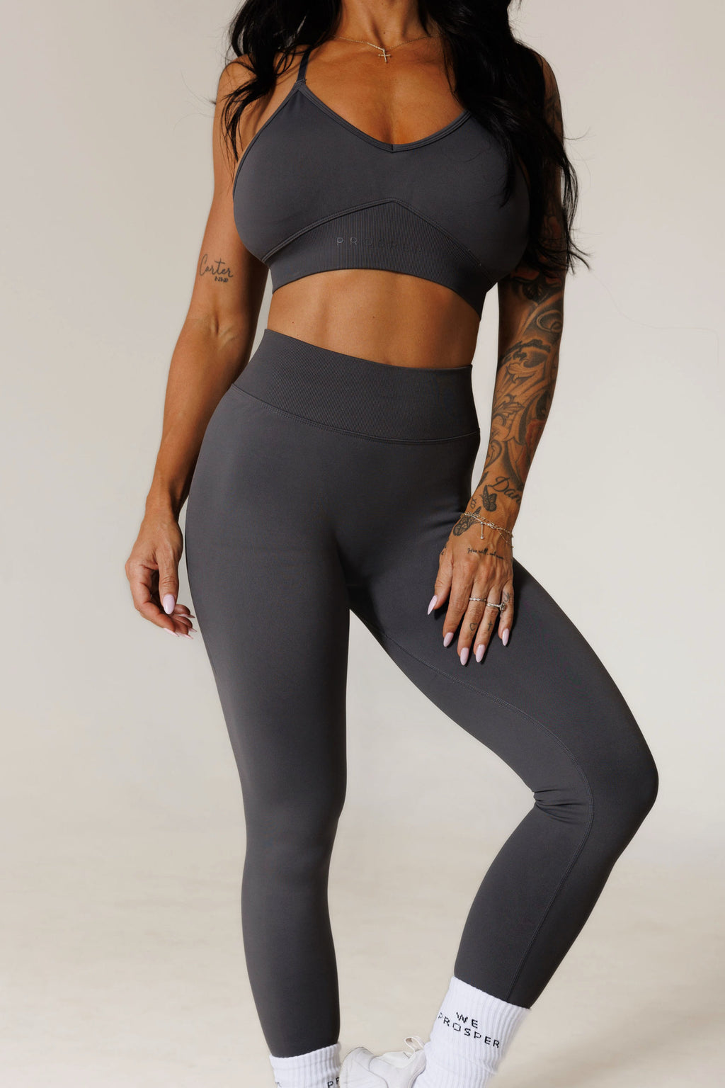 MANTRA LEGGING: GRAY