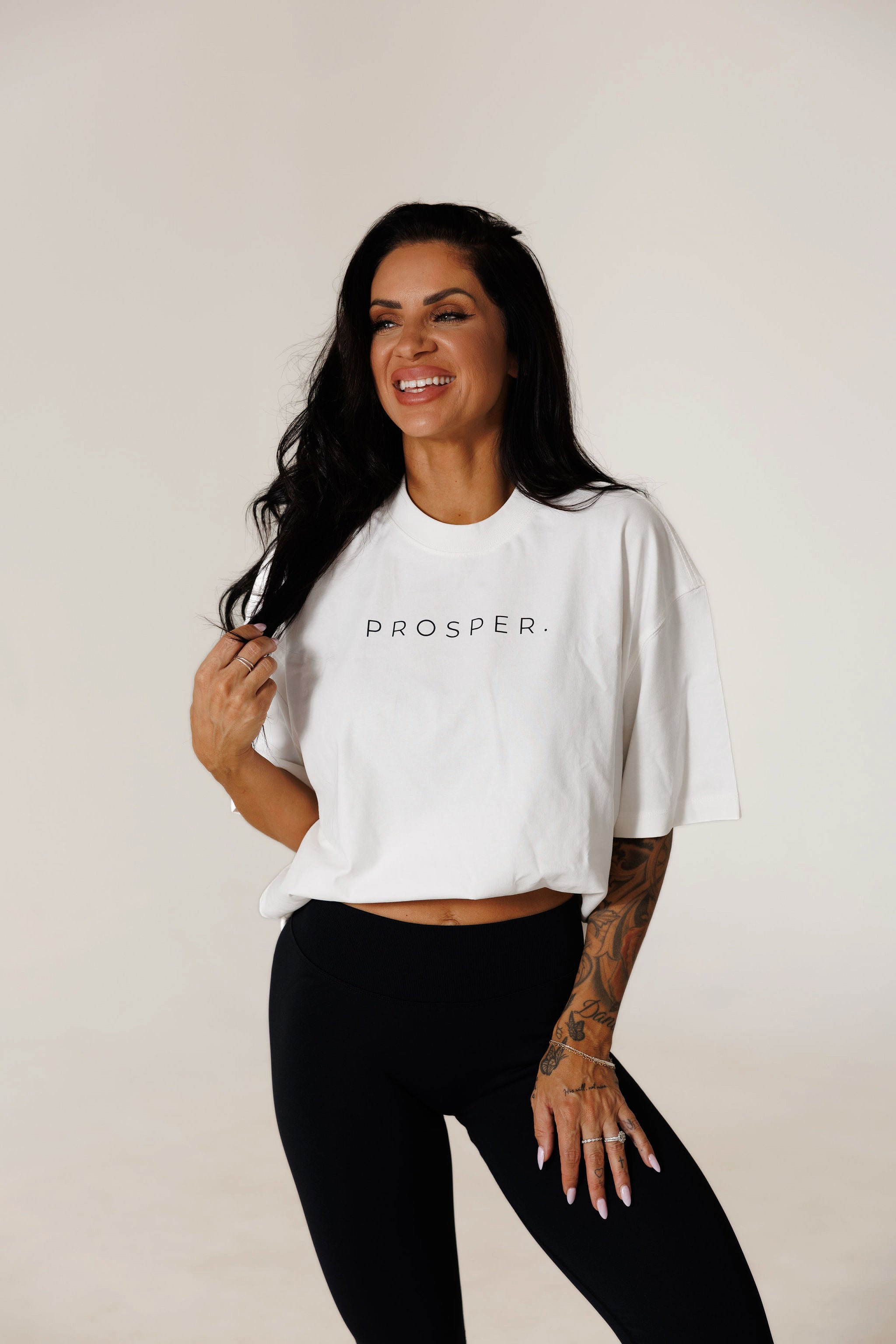 WE PROSPER TEE | PROVERBS: WHITE
