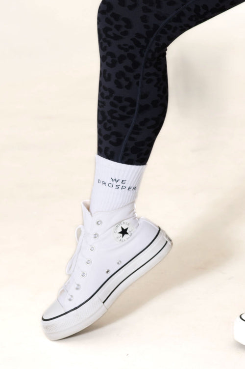 CREW SOCKS : WE PROSPER.