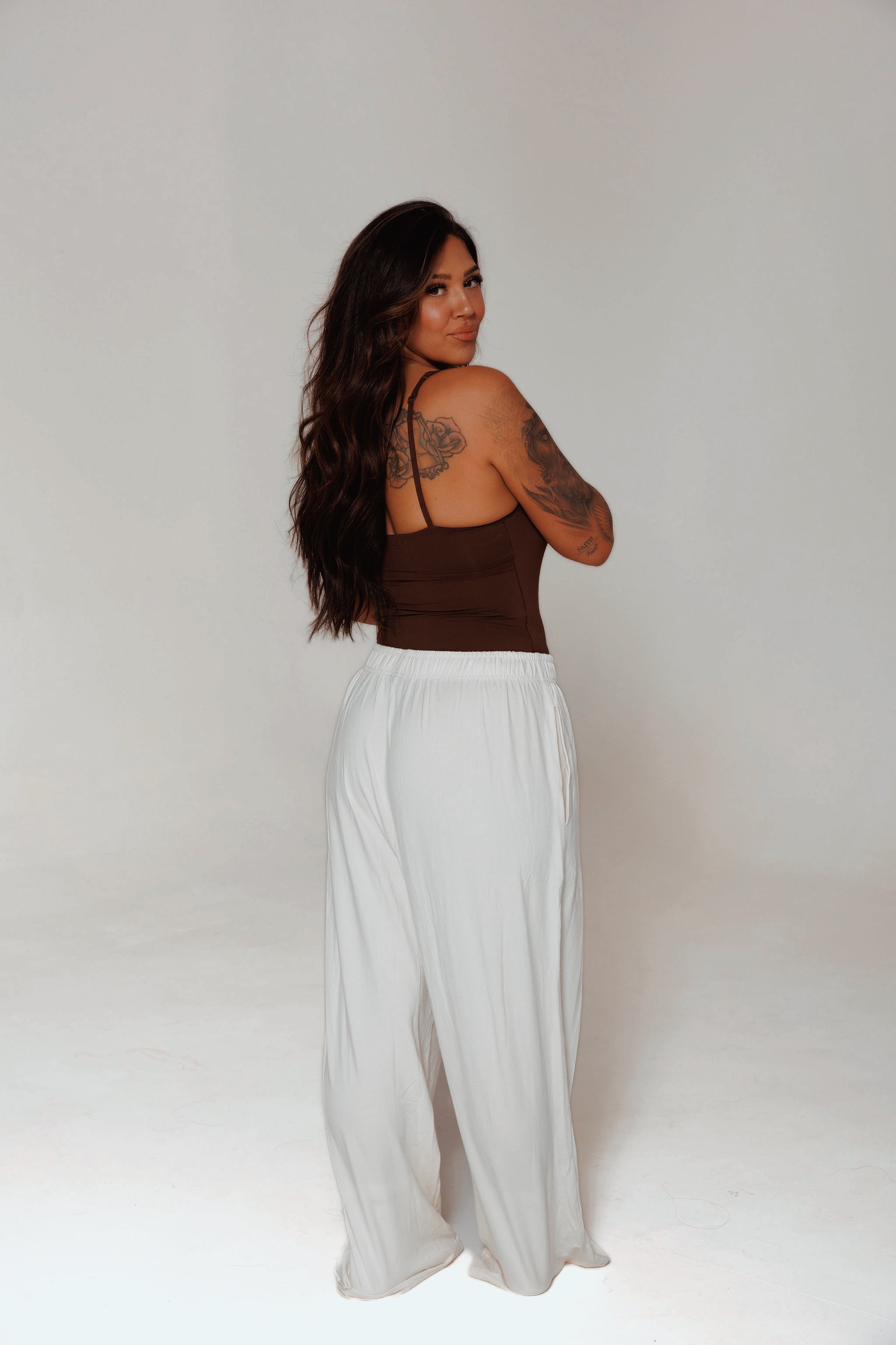 SWEAT PANT: IVORY