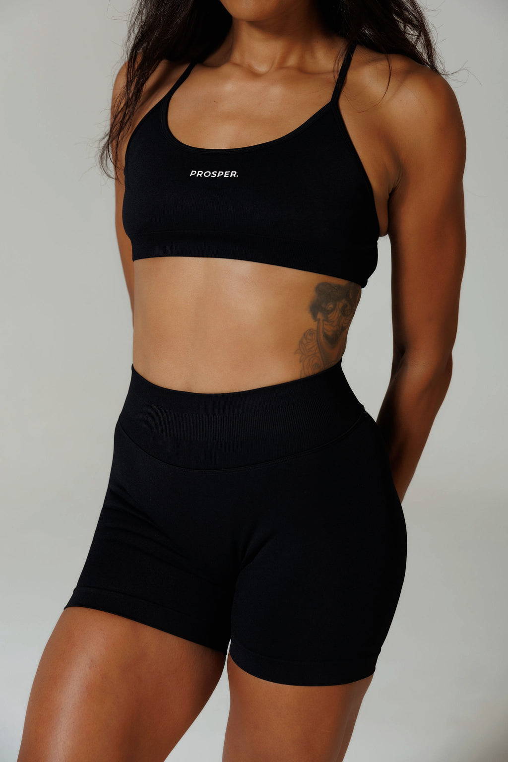 'ALL IN' SHORT: BLACK