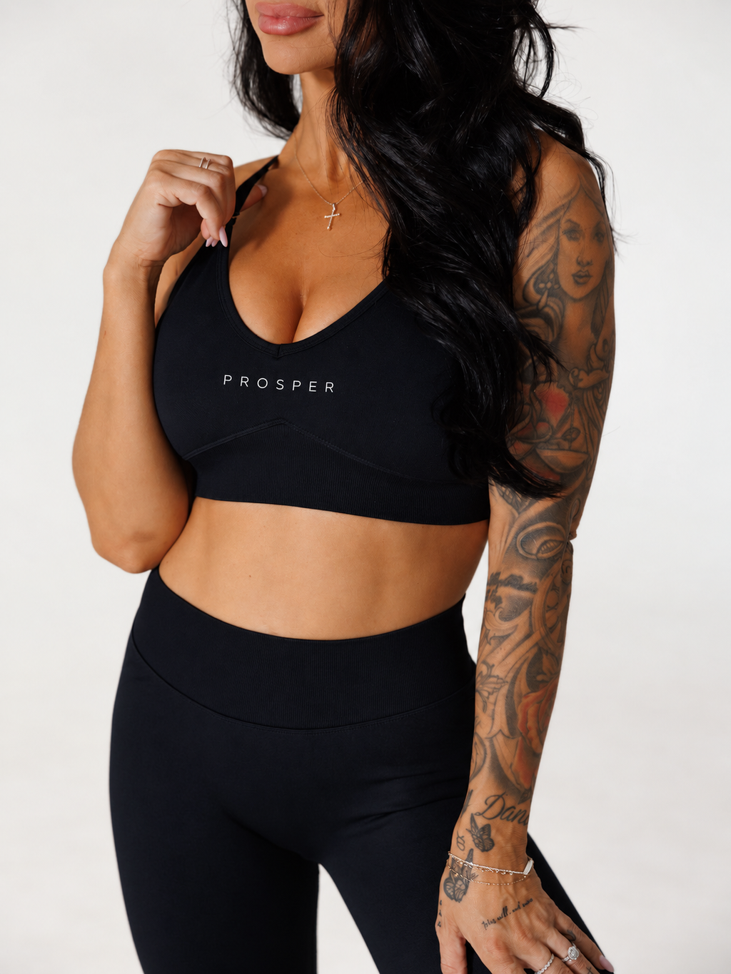 MANTRA BRA: BLACK