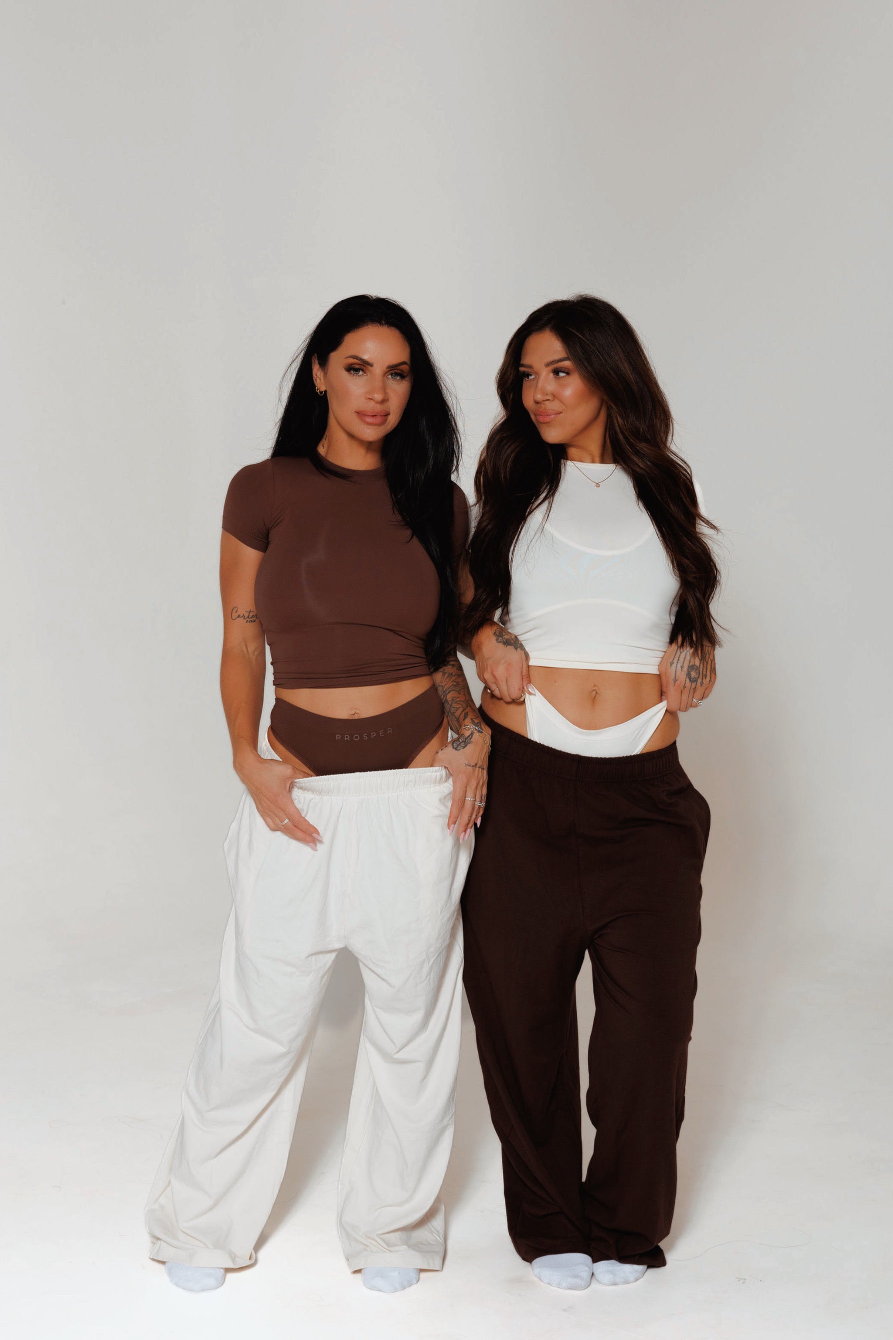SWEAT PANT: IVORY