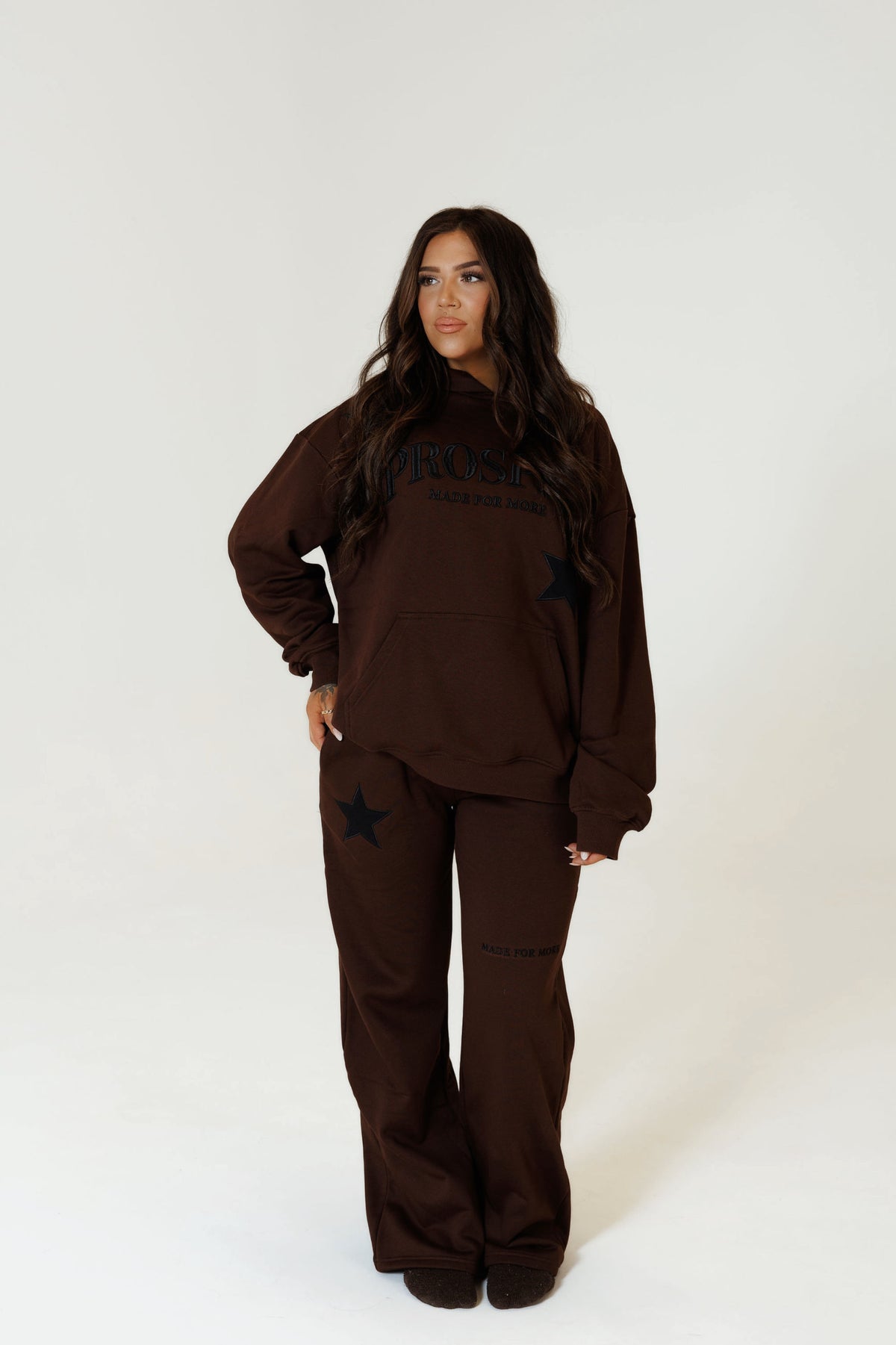 MADE FOR MORE HOODIE: RICH CHOCOLATE
