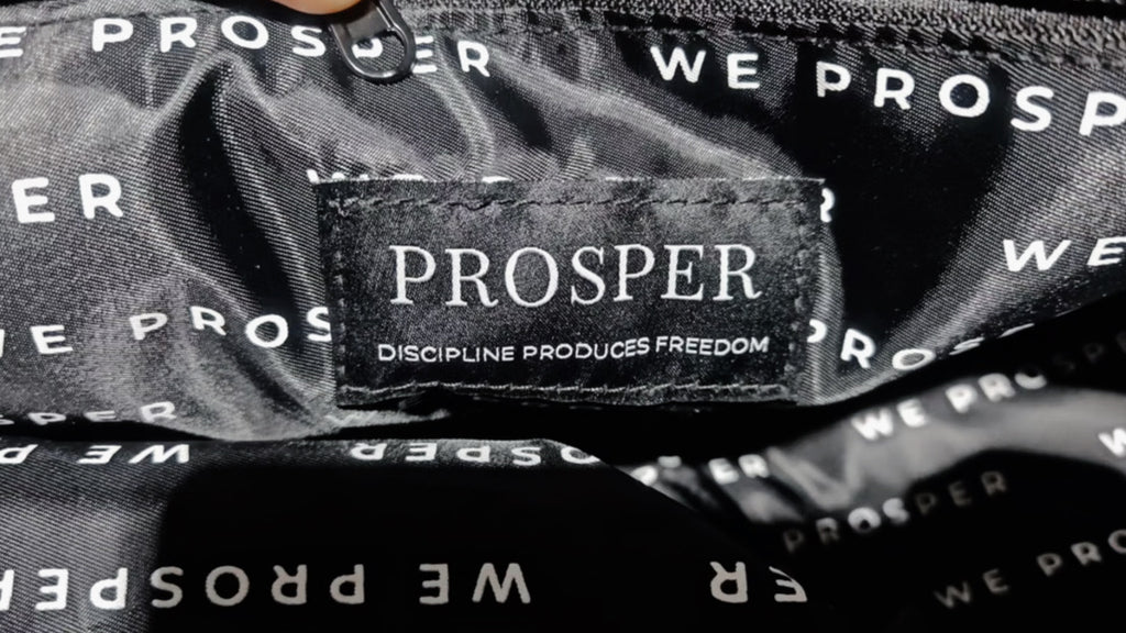 WE PROSPER LUXE BAG