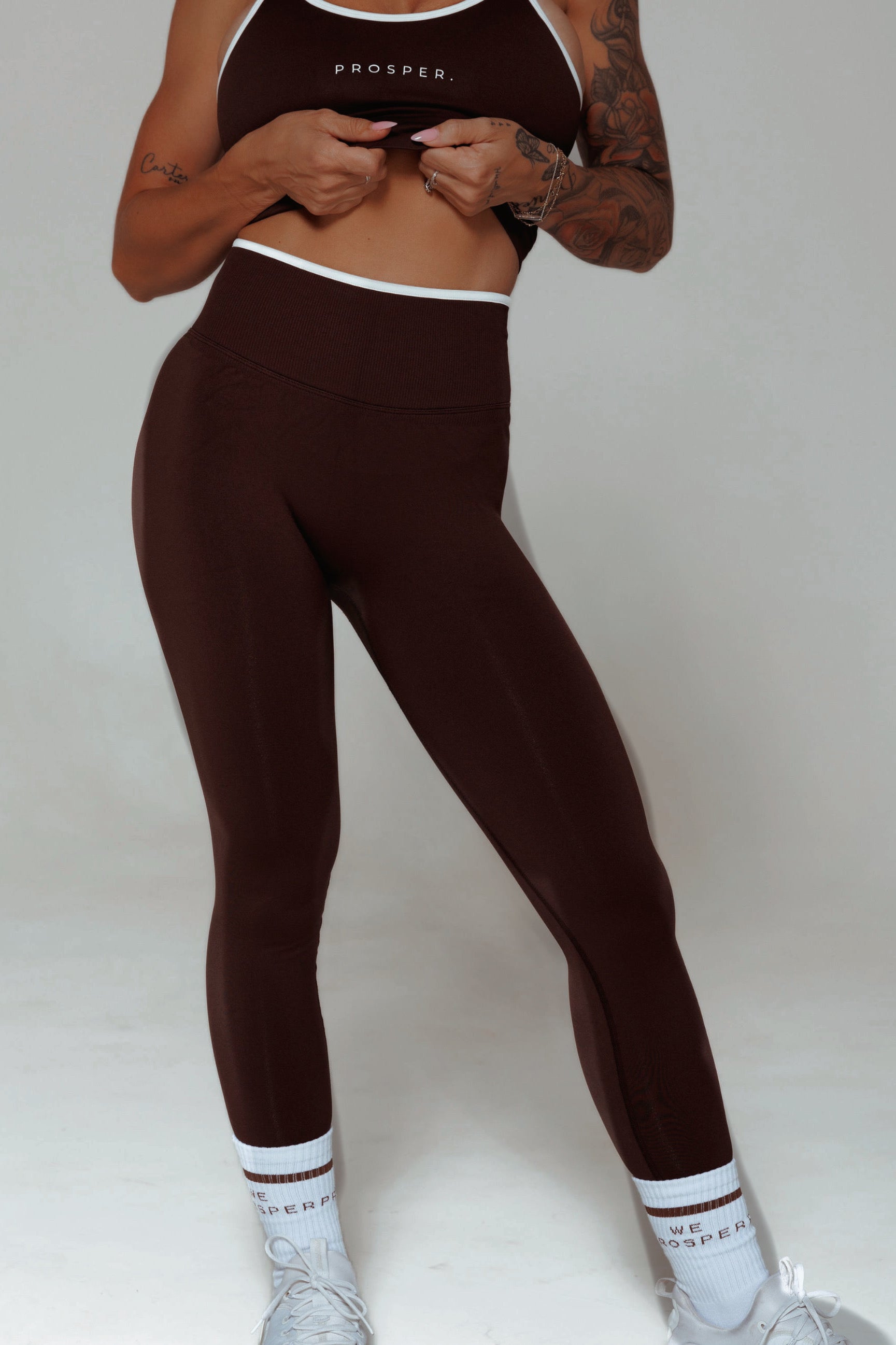 SAVVY LEGGING: BROWN