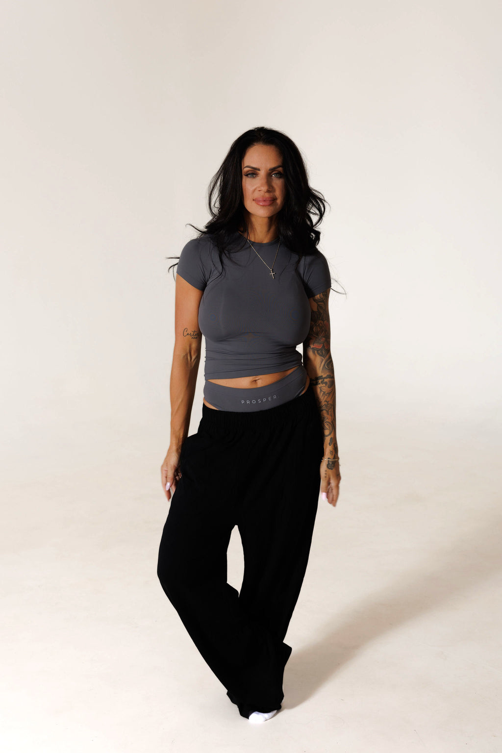 SWEAT PANT: BLACK