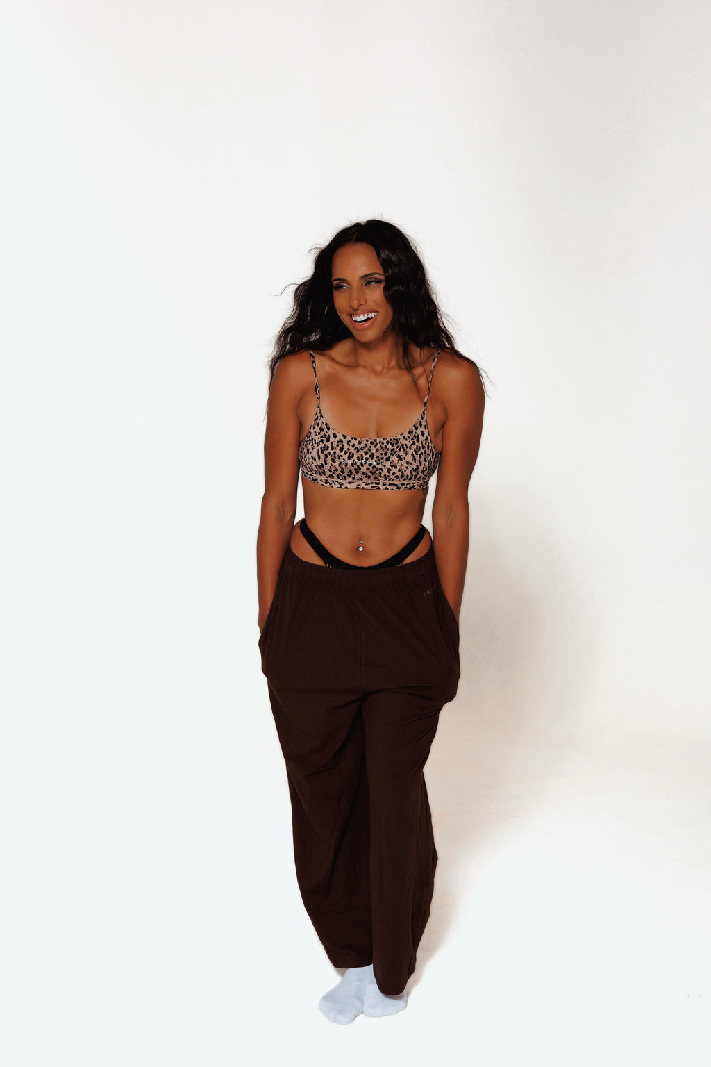 SOFT ERA BRALETTE & THONG SET: LEOPARD