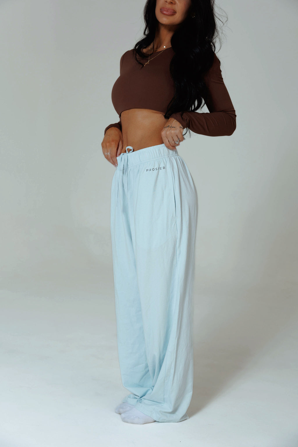 PROSPER LOUNGE PANT: SKY