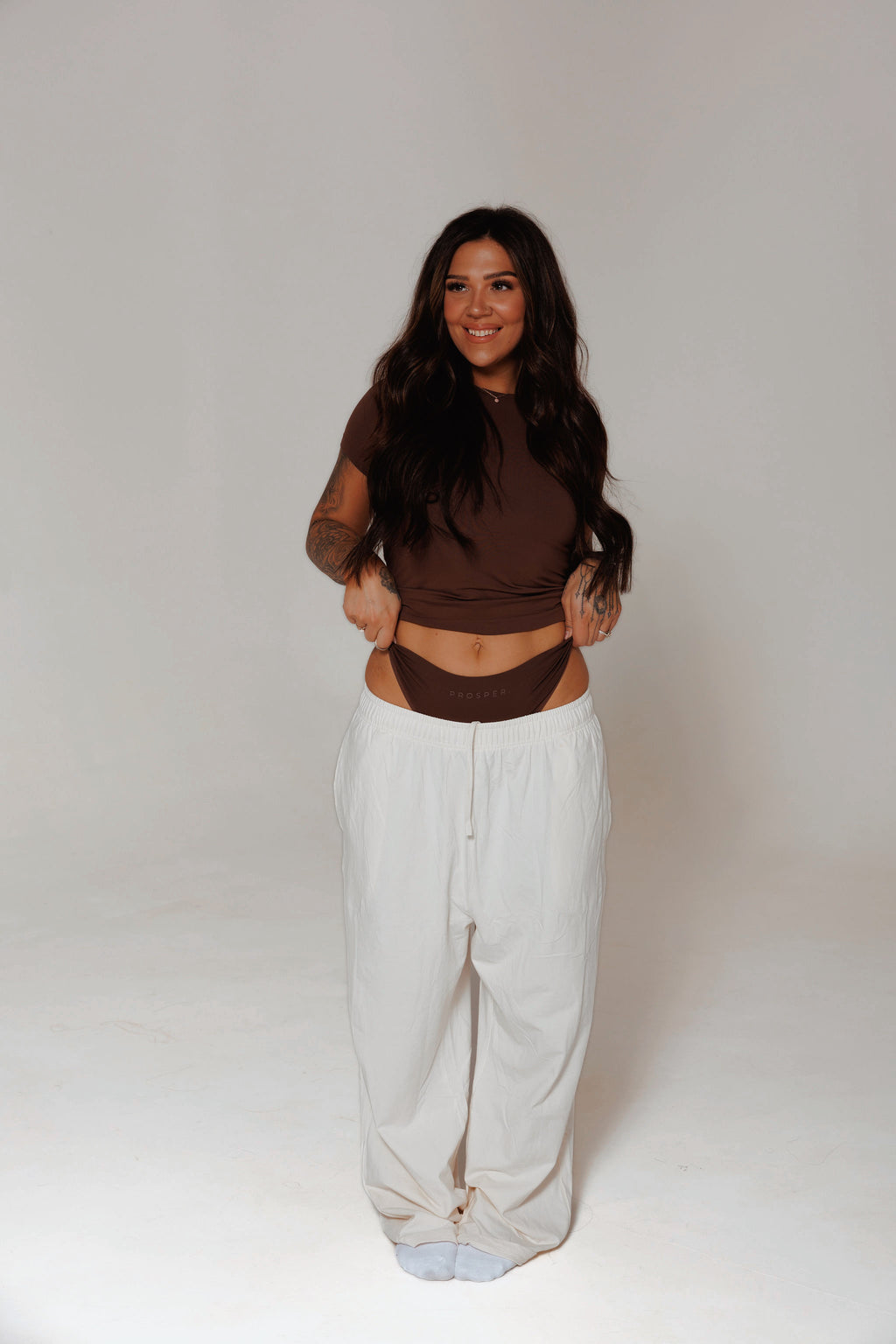 SWEAT PANT: IVORY