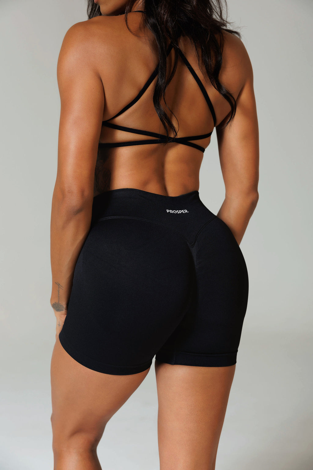 'ALL IN' SHORT: BLACK