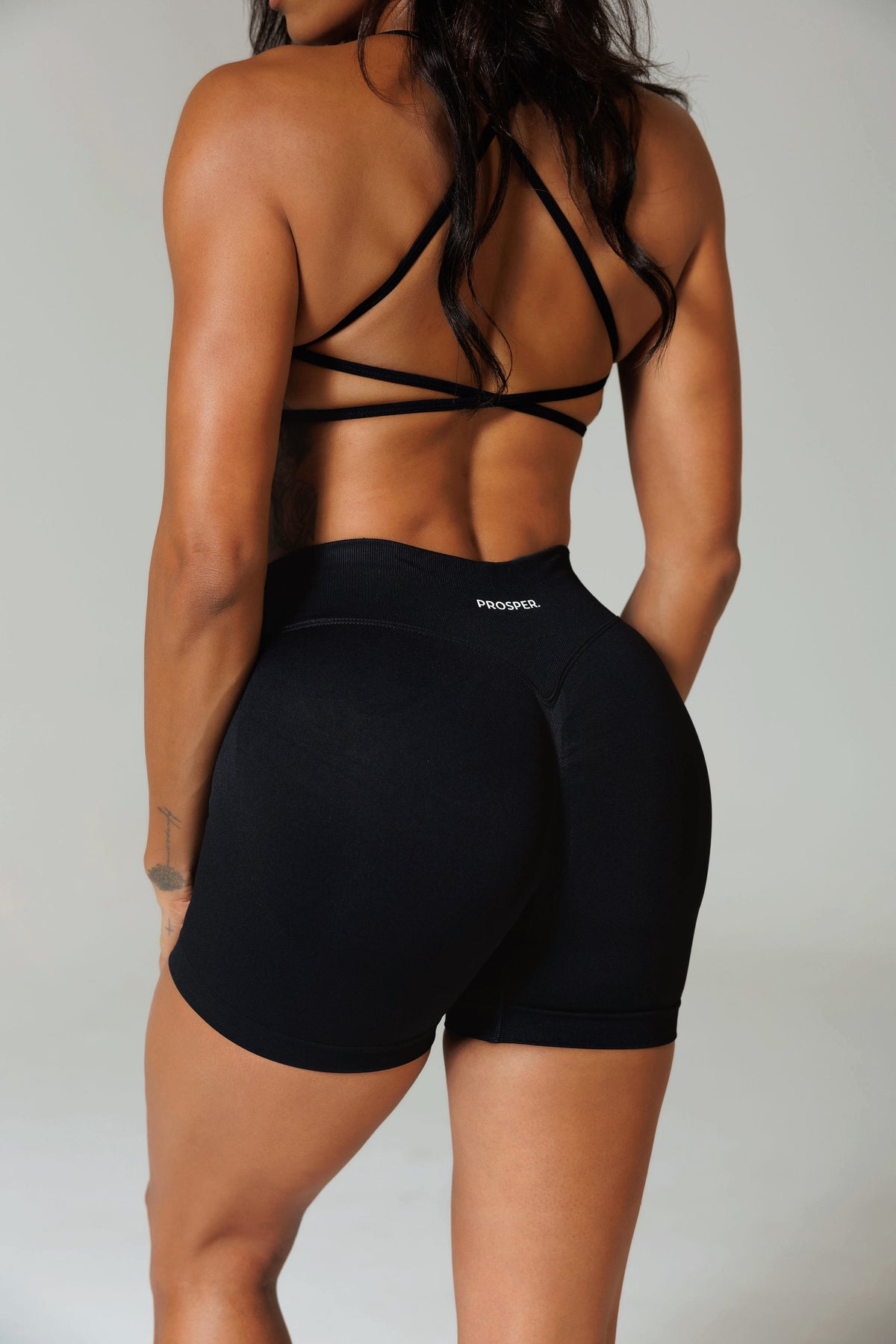 'ALL IN' SHORT: BLACK