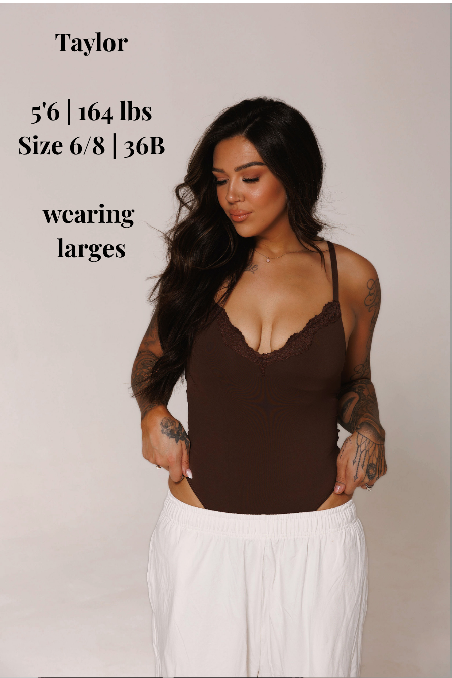SOFT ERA LUXE SUPPORT BODYSUIT: BROWN