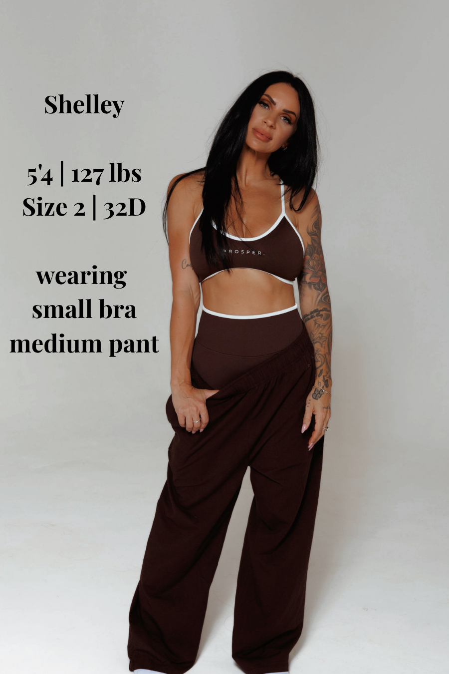 SWEAT PANT: BROWN