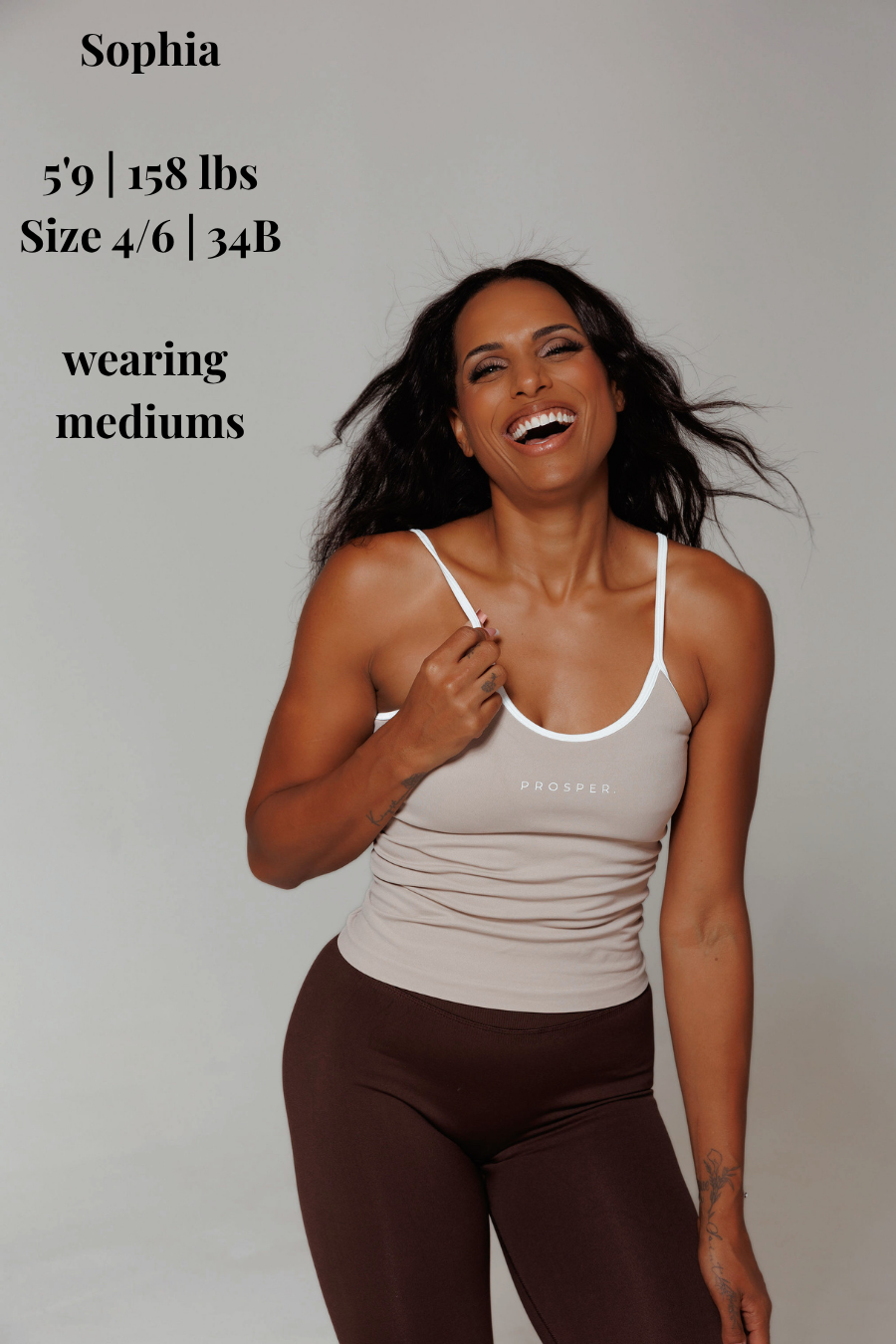 SAVVY TANK: KHAKI