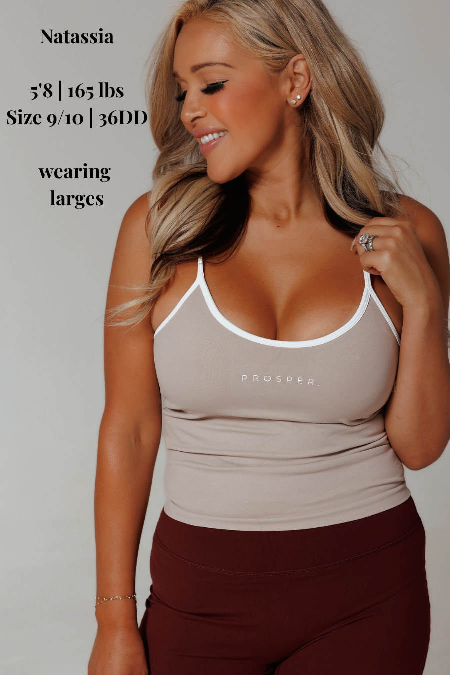 SAVVY TANK: KHAKI