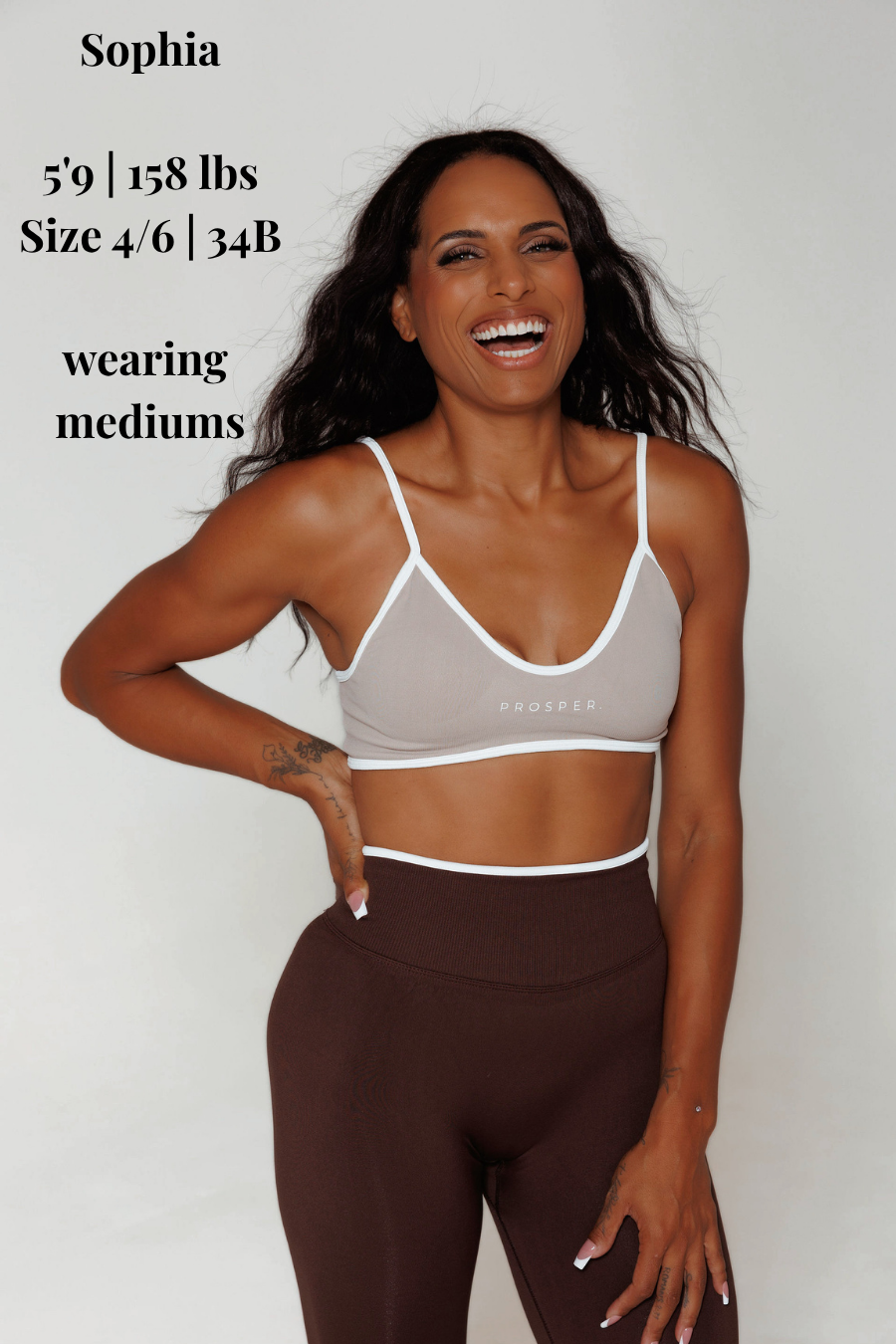 SAVVY BRA: KHAKI