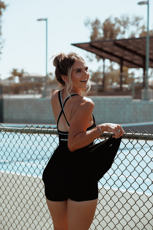 EVERYWHERE DRESS: BLACK