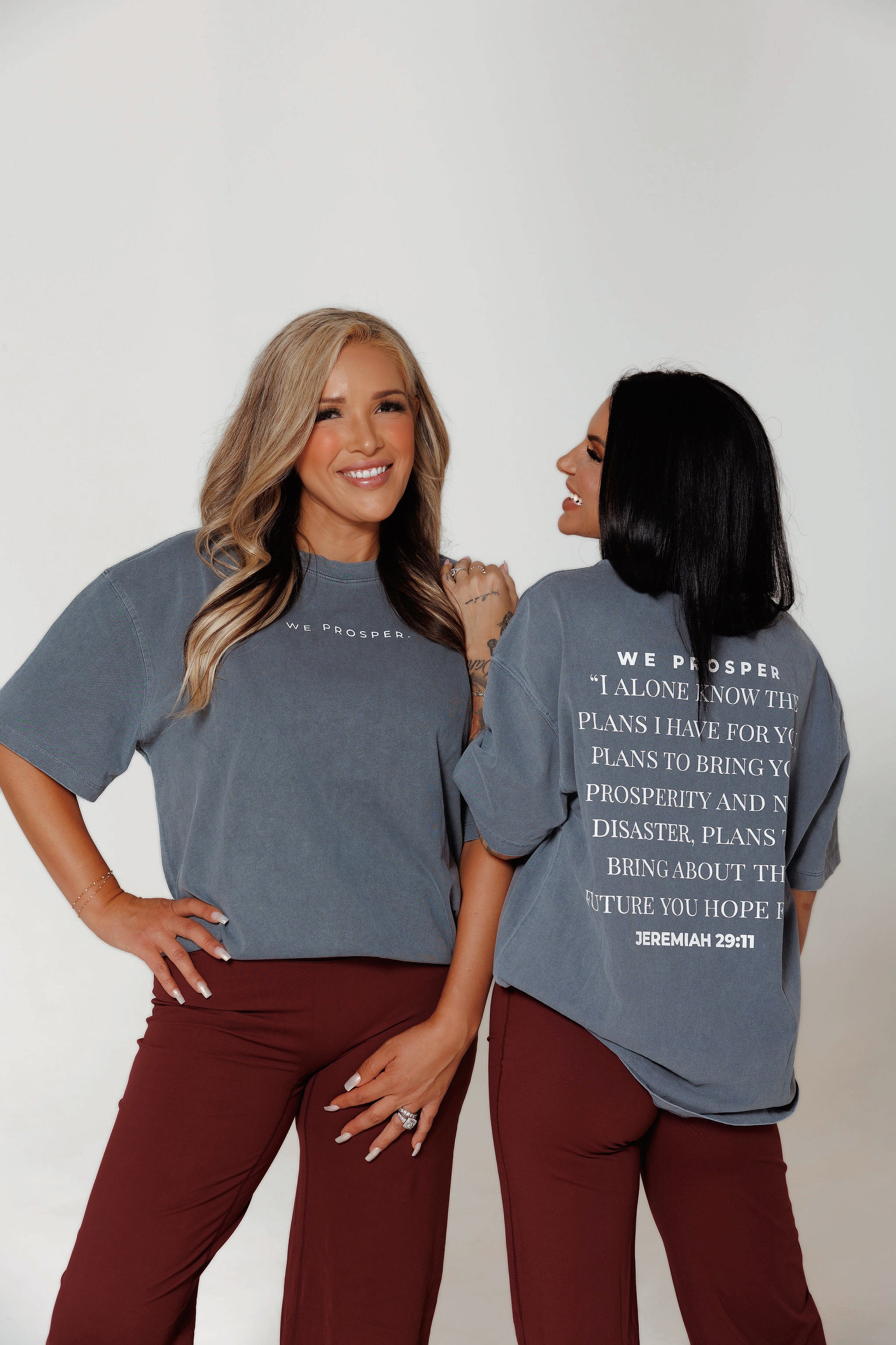 WE PROSPER TEE | JEREMIAH: GRAY