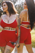 SAVVY BRA: RED