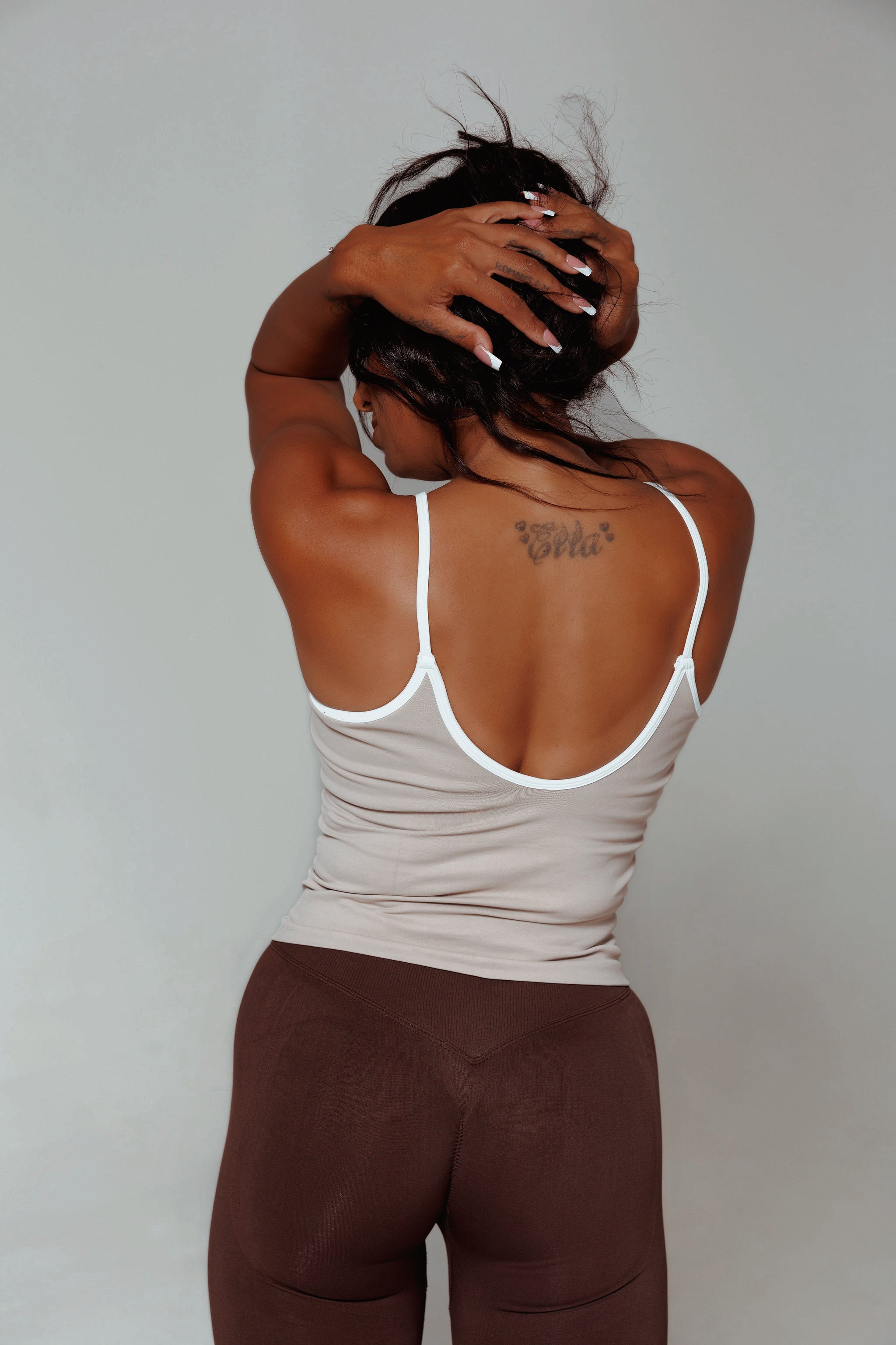 SAVVY TANK: KHAKI
