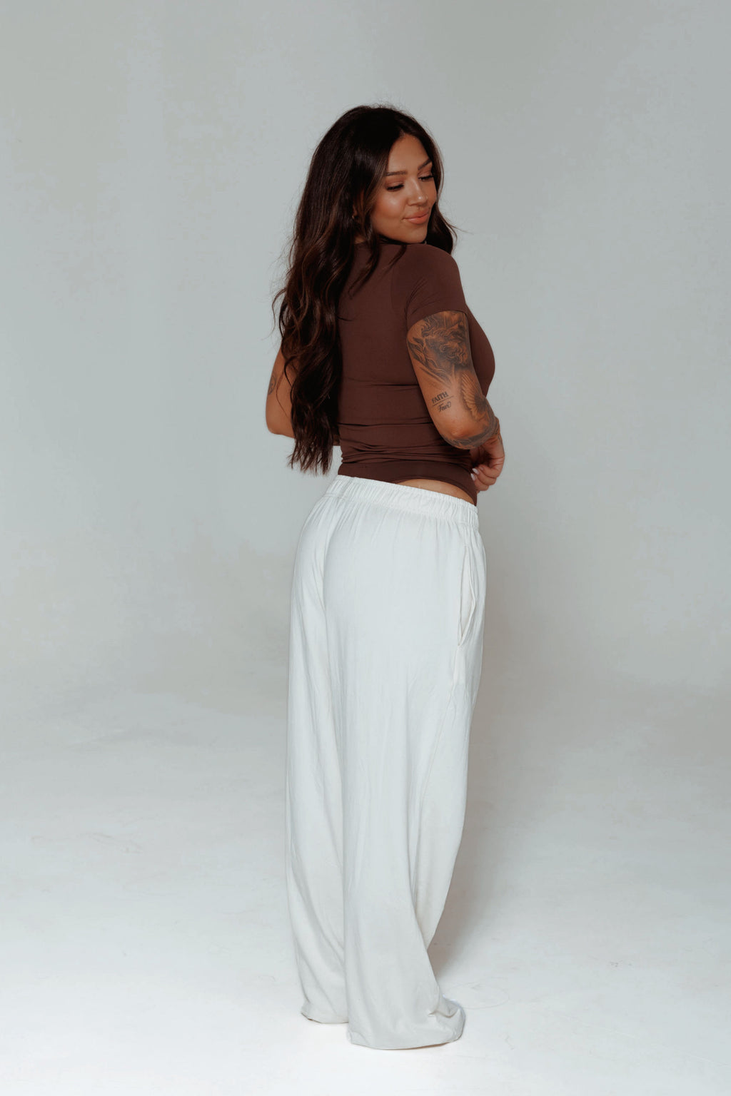 SWEAT PANT: IVORY