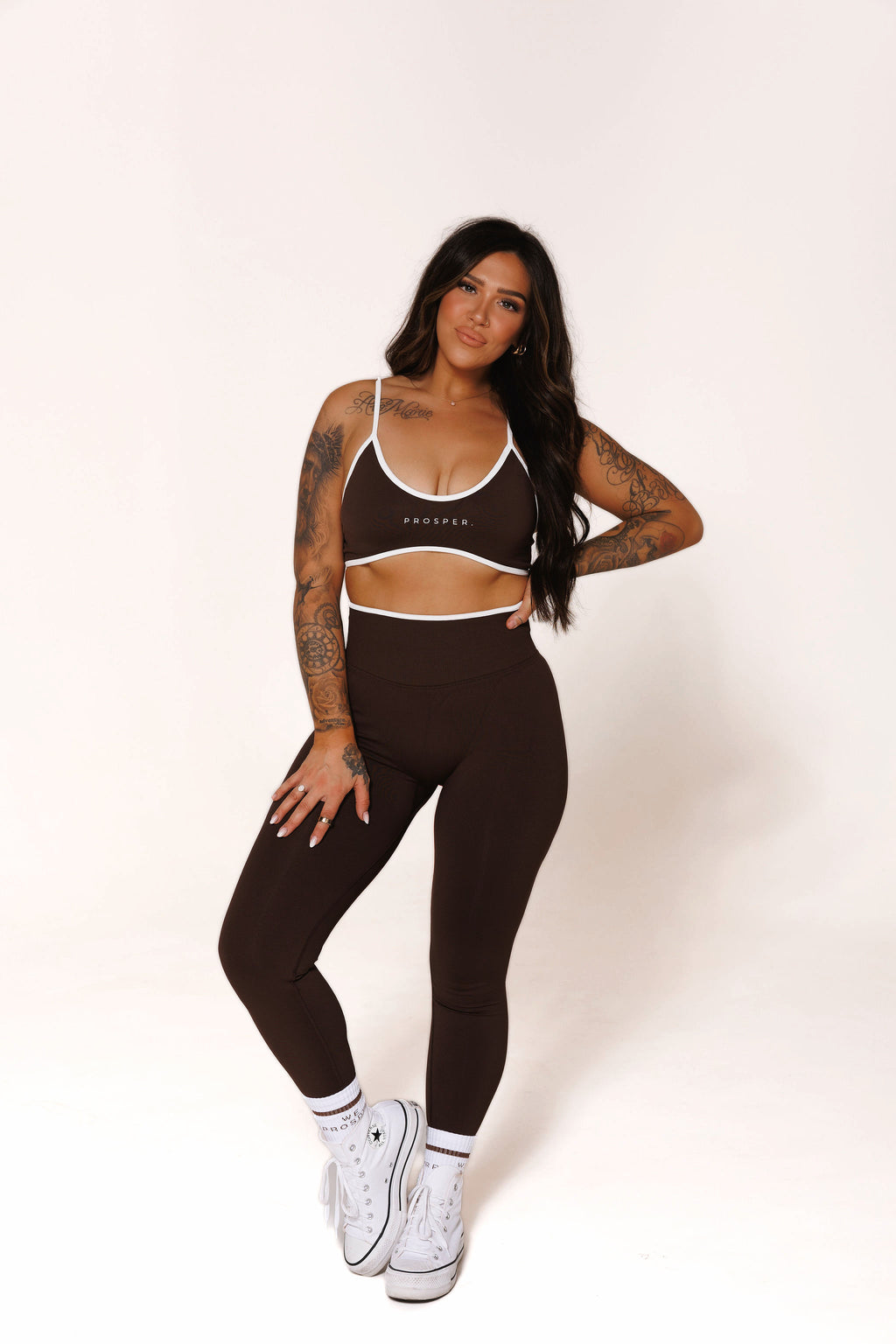 SAVVY BRA: BROWN