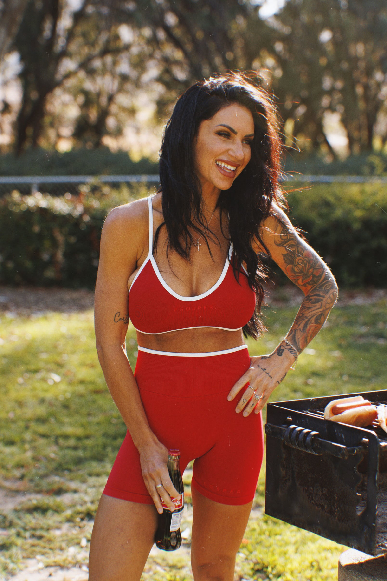 SAVVY BRA: RED