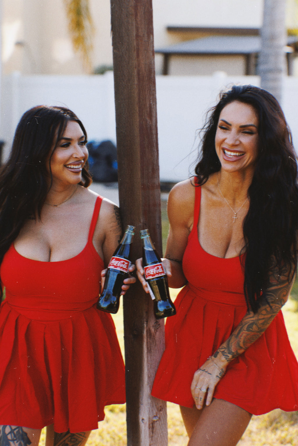 VISION SPORT DRESS: RED