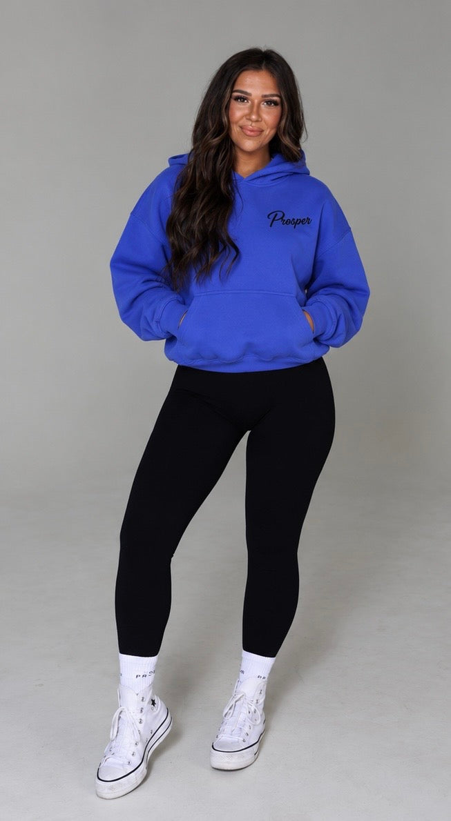 BUILT TO PROSPER HOODIE: SAPPHIRE