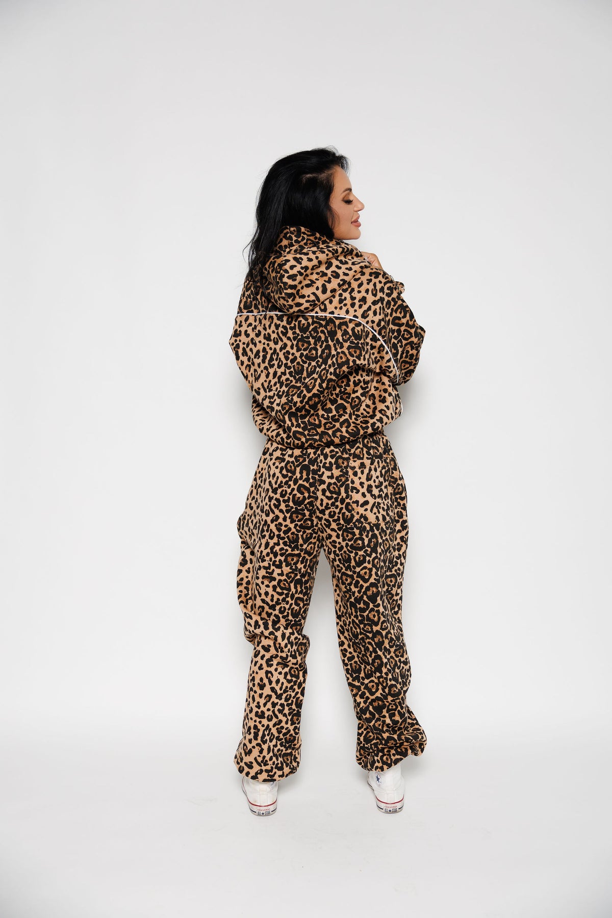 DND HOODIE: LEOPARD