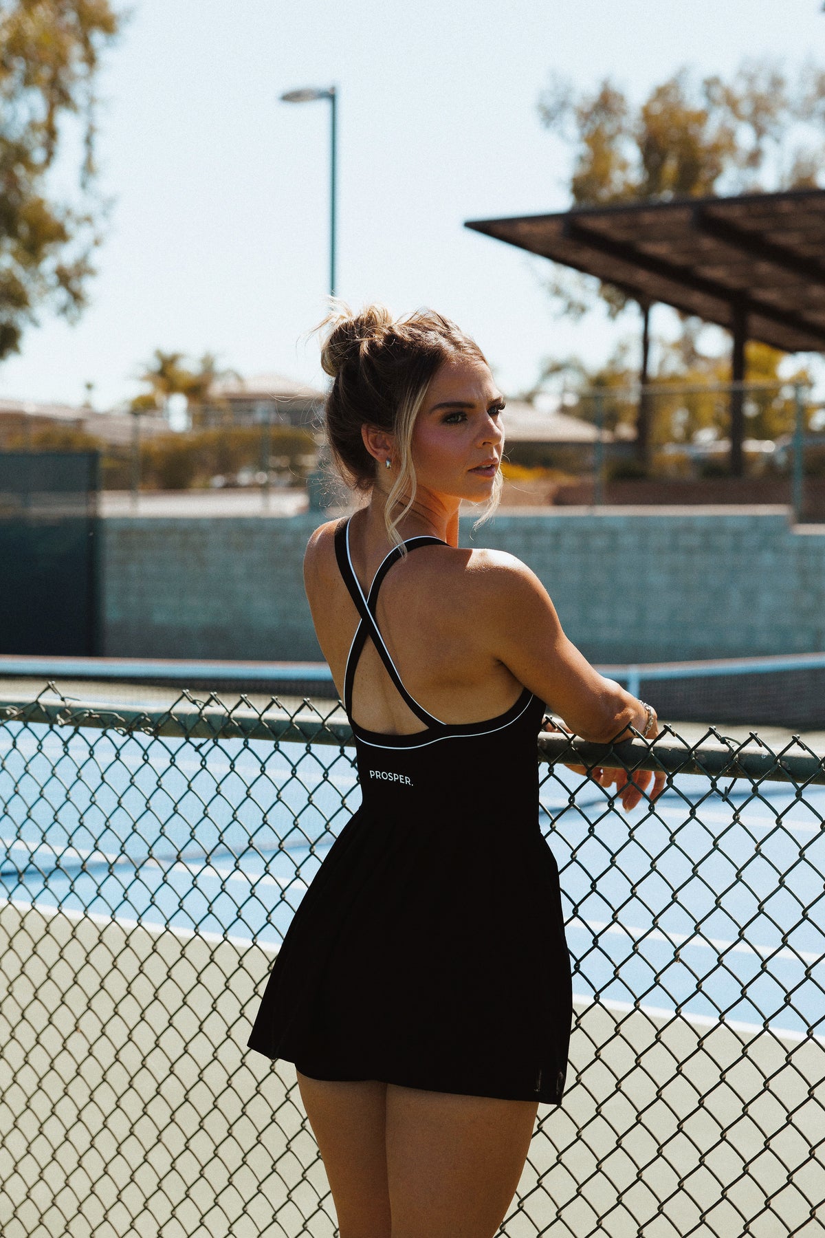 EVERYWHERE DRESS: BLACK