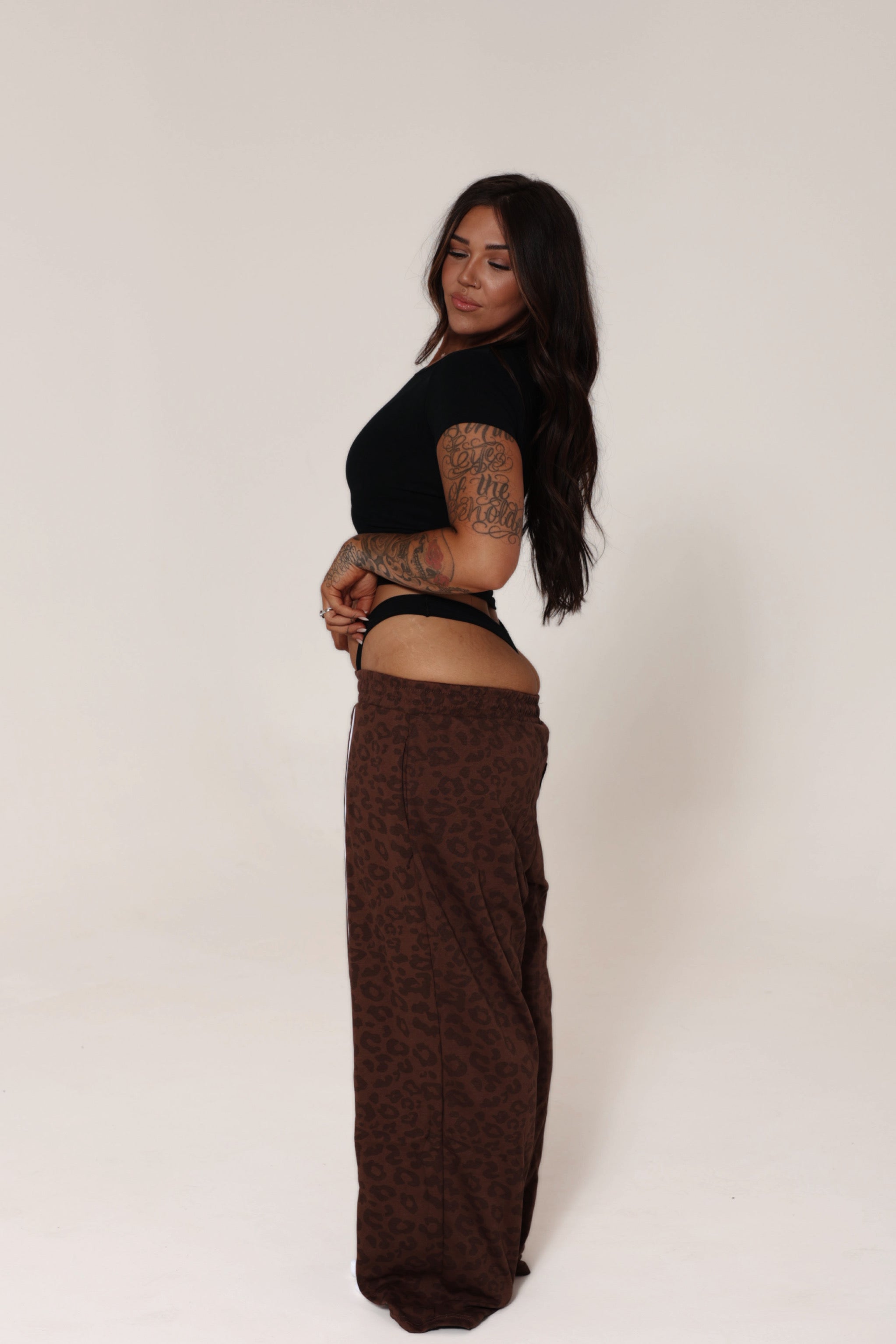 PROSPER. | SOFT ERA TEE & PANTIE SET: BLACK