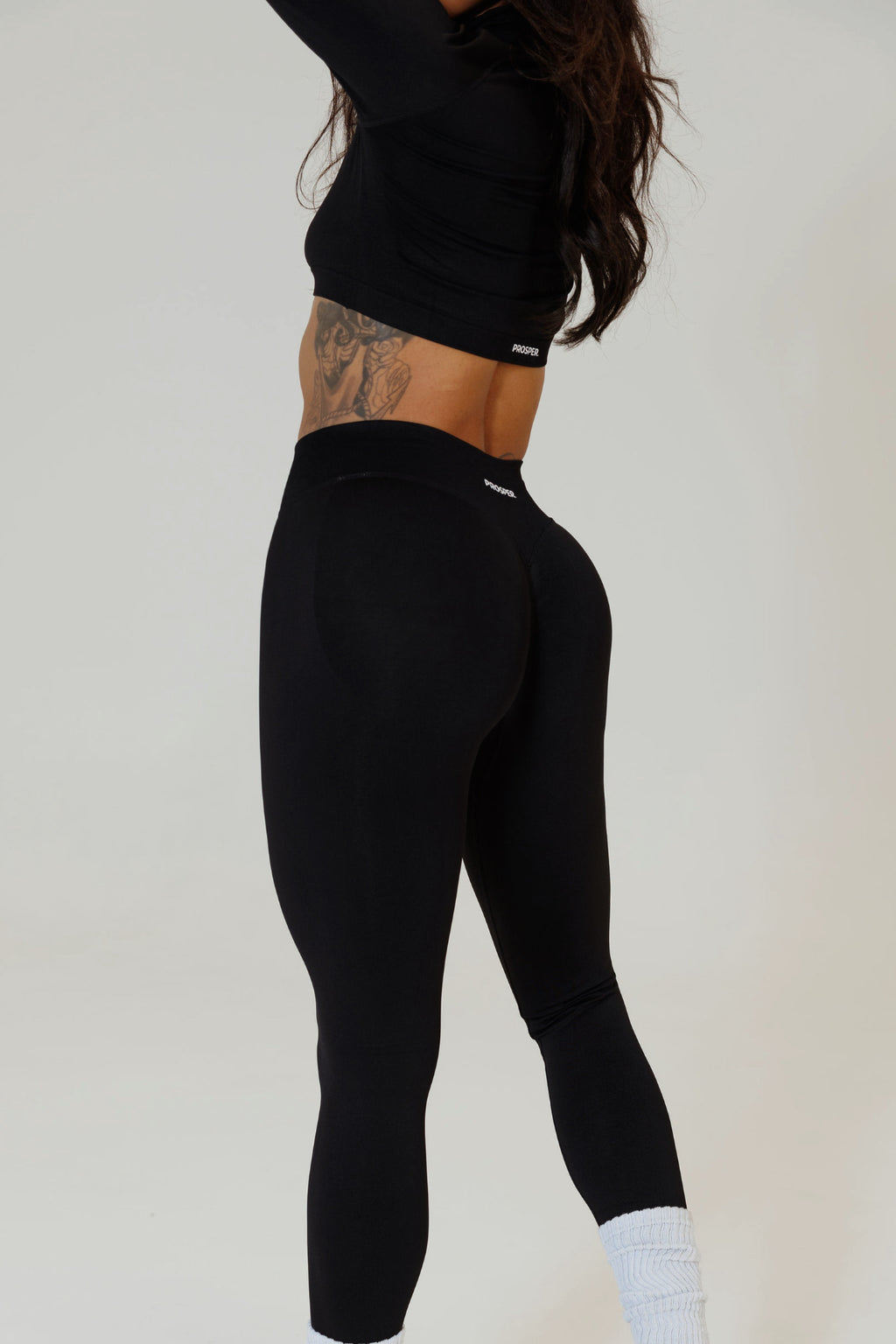 'ALL IN' LEGGING: BLACK