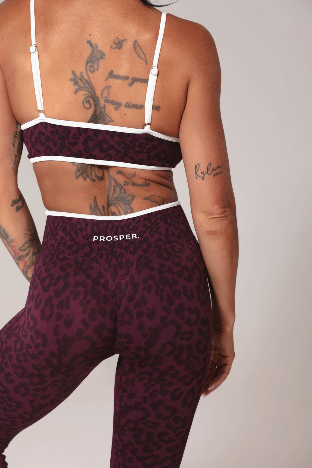 RARE BREED LEGGING: BURGUNDY