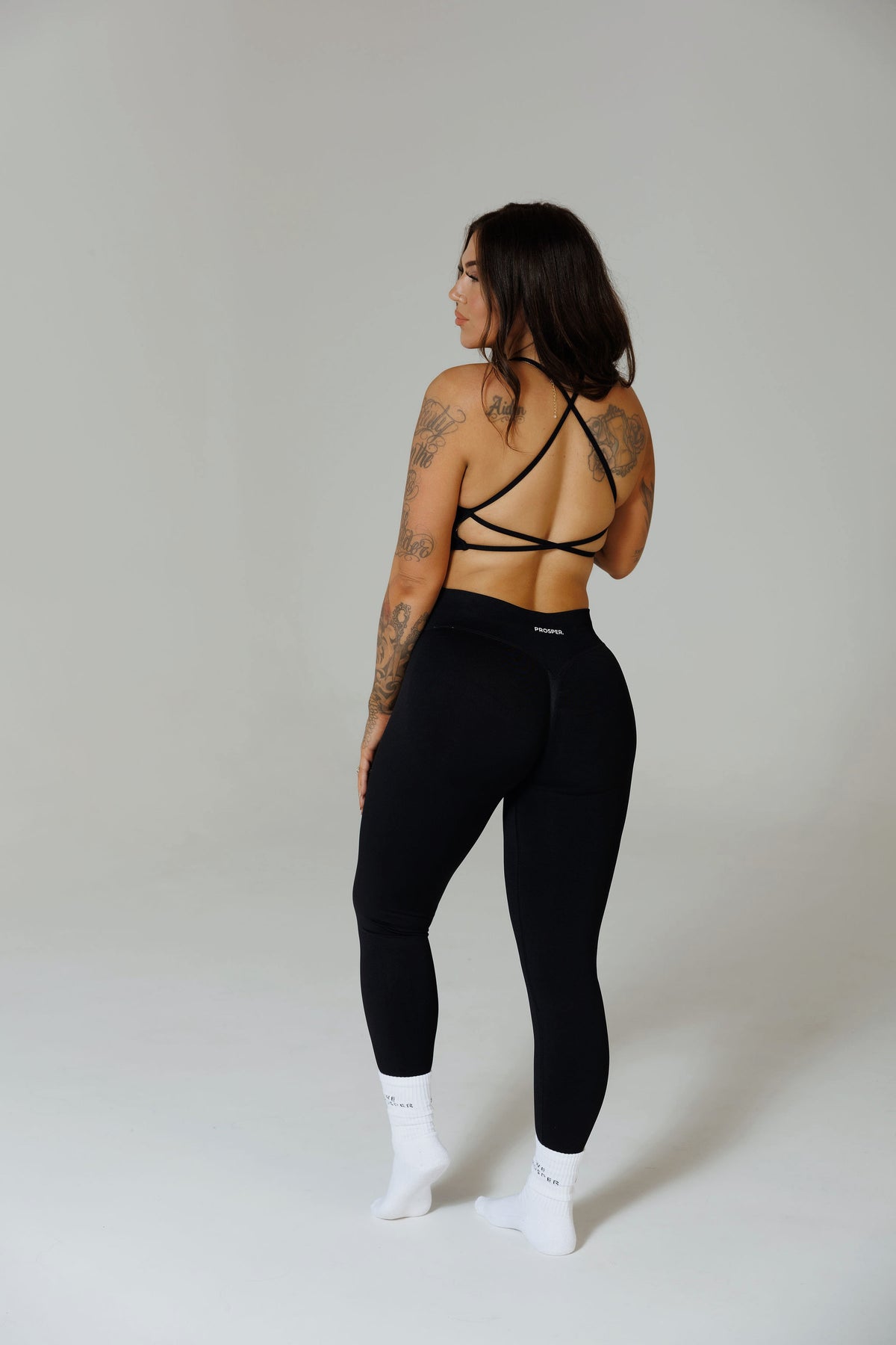 'ALL IN' LEGGING: BLACK