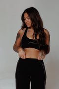 PREGAME BRA: BLACK|GREY