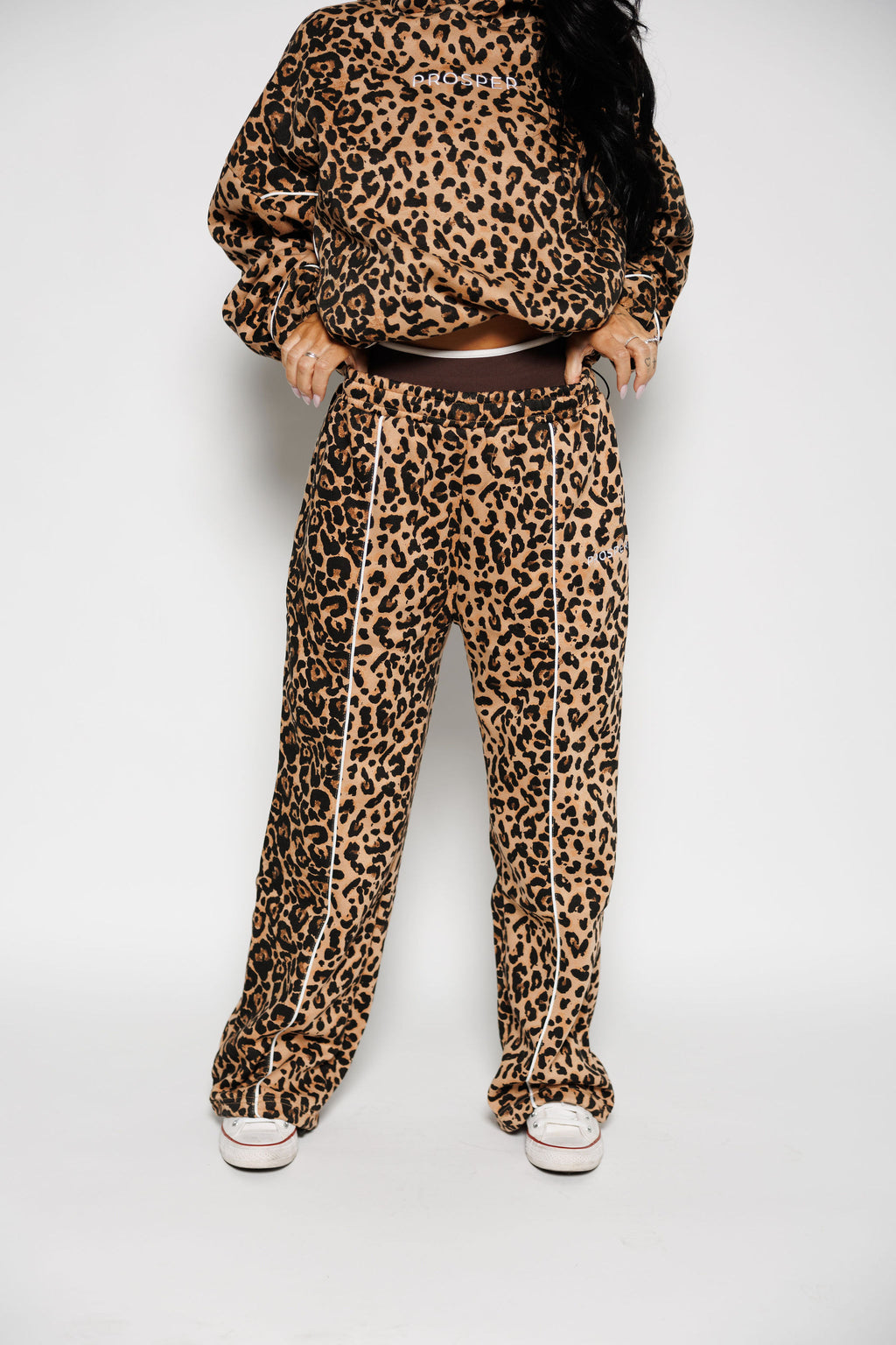 DND SWEAT PANT: LEOPARD