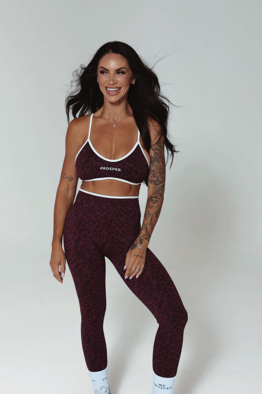 RARE BREED LEGGING: BURGUNDY