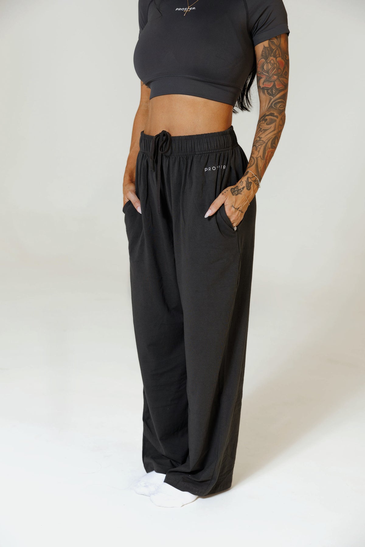 PROSPER LOUNGE PANT: DEEP GREY
