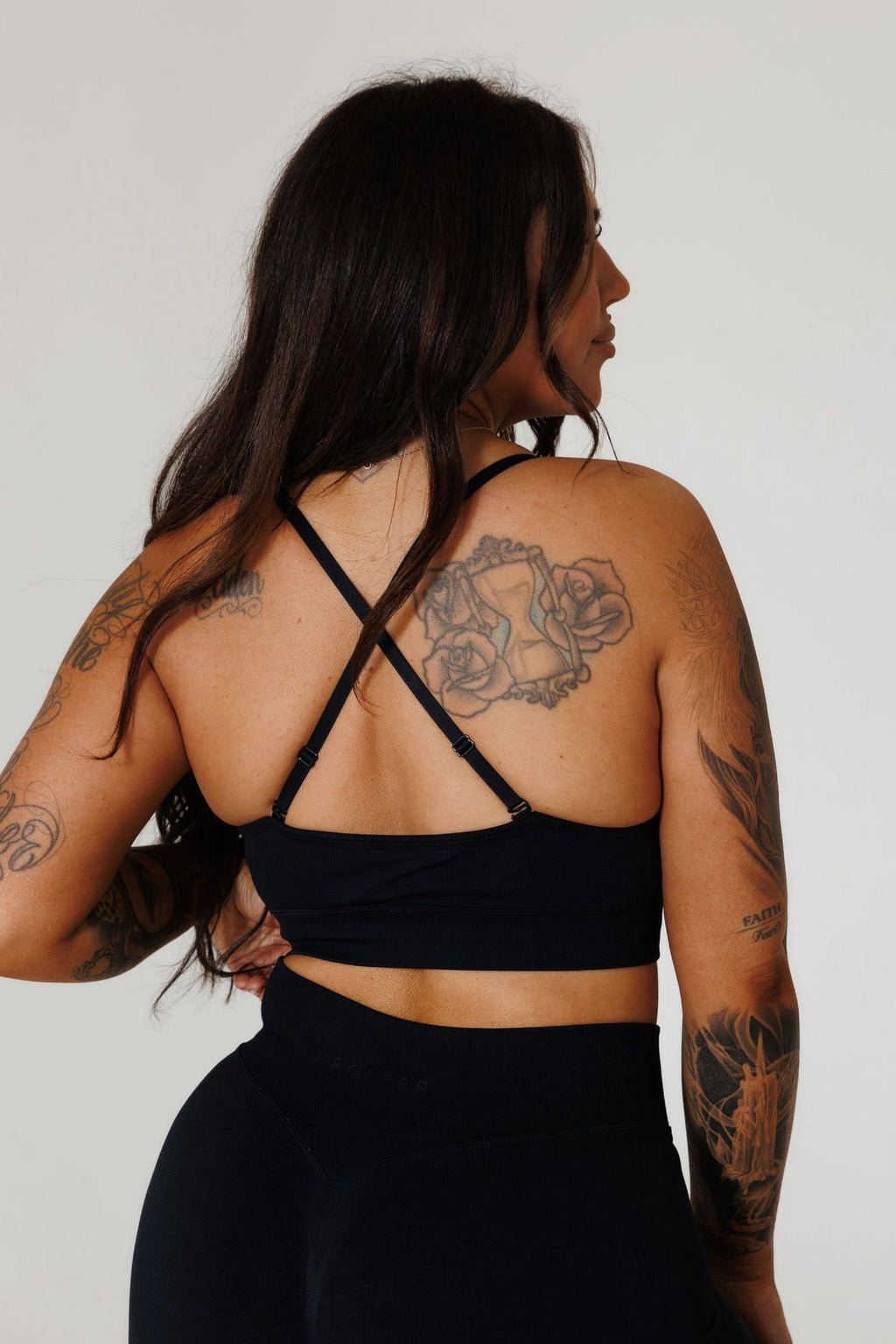 MANTRA BRA: BLACK