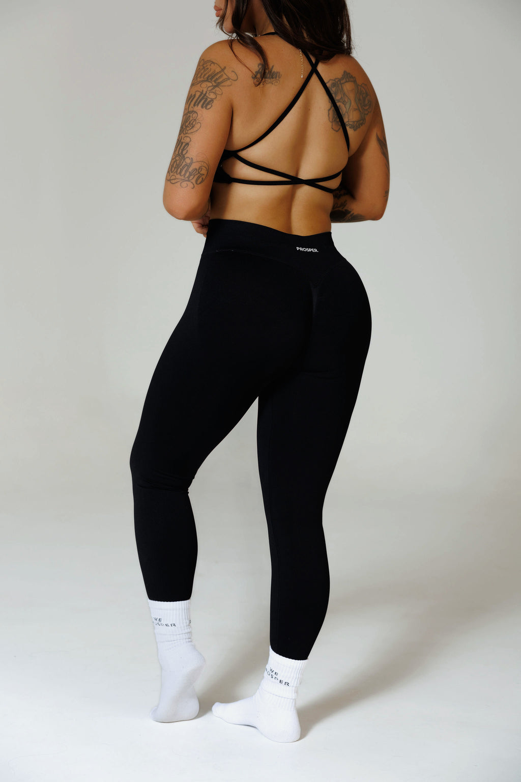'ALL IN' LEGGING: BLACK