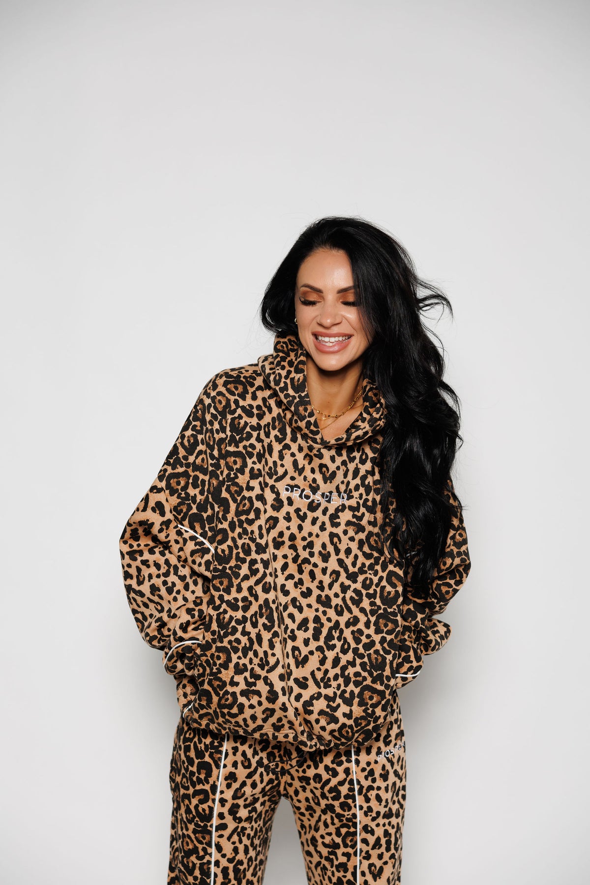 DND HOODIE: LEOPARD