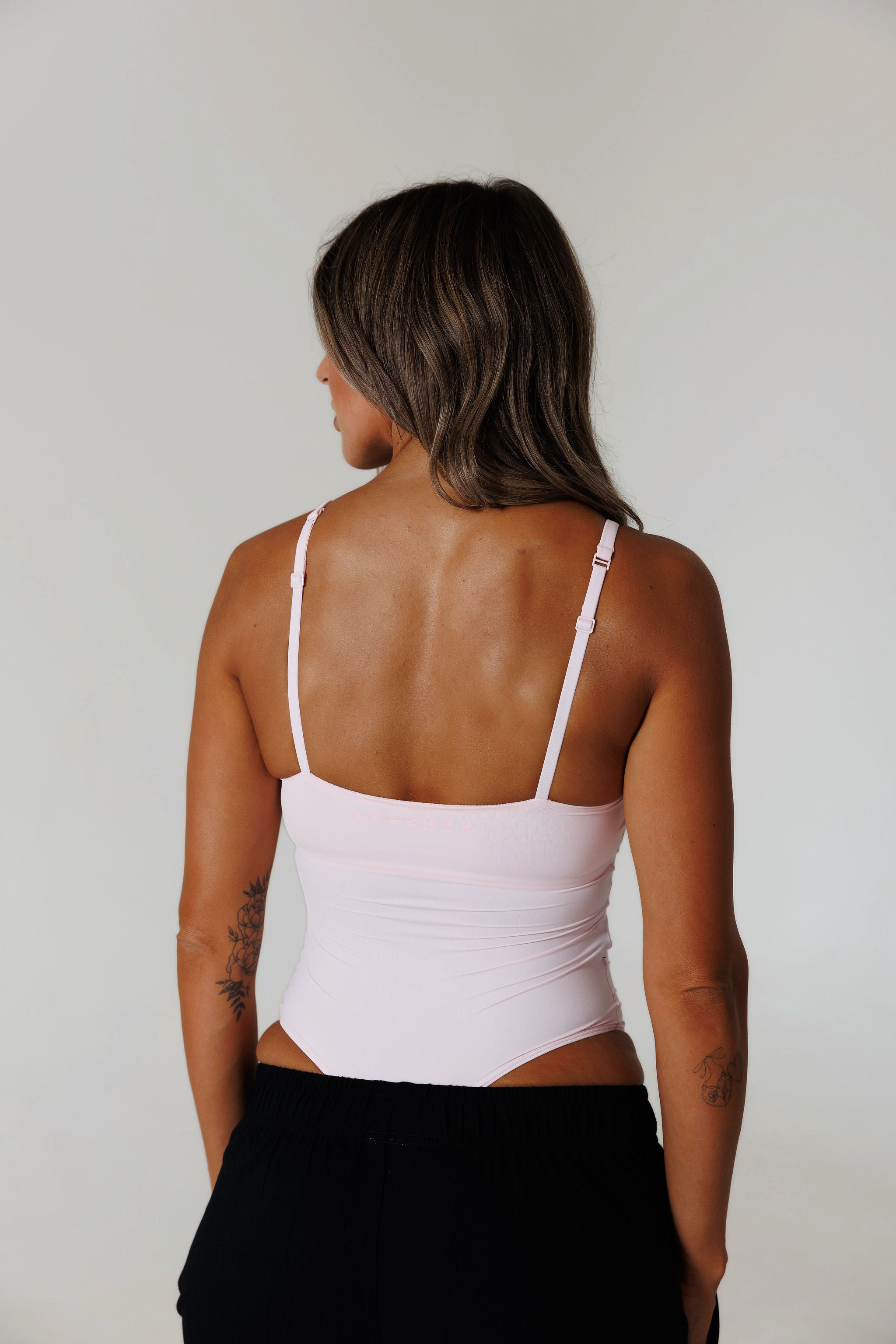 SOFT ERA LUXE SUPPORT BODYSUIT: PINK