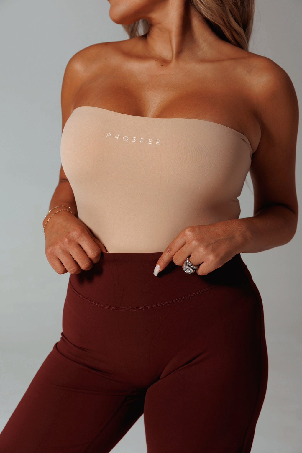 SOFT ERA LAYERING BODYSUIT: TAN
