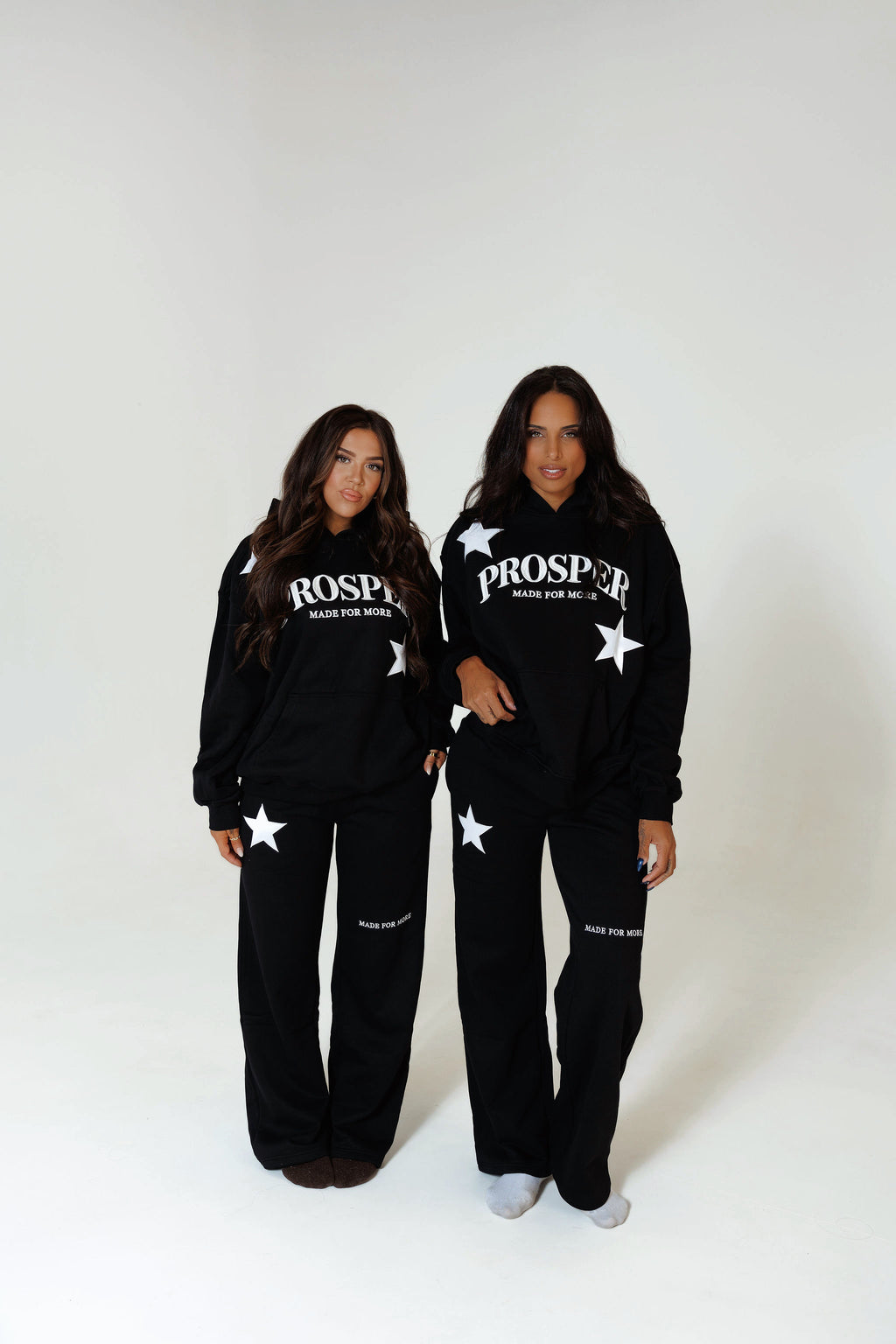MADE FOR MORE HOODIE: BLACK